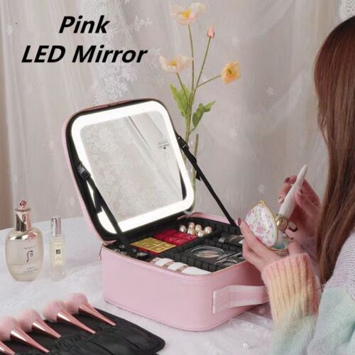 LED Portable Makeup Case